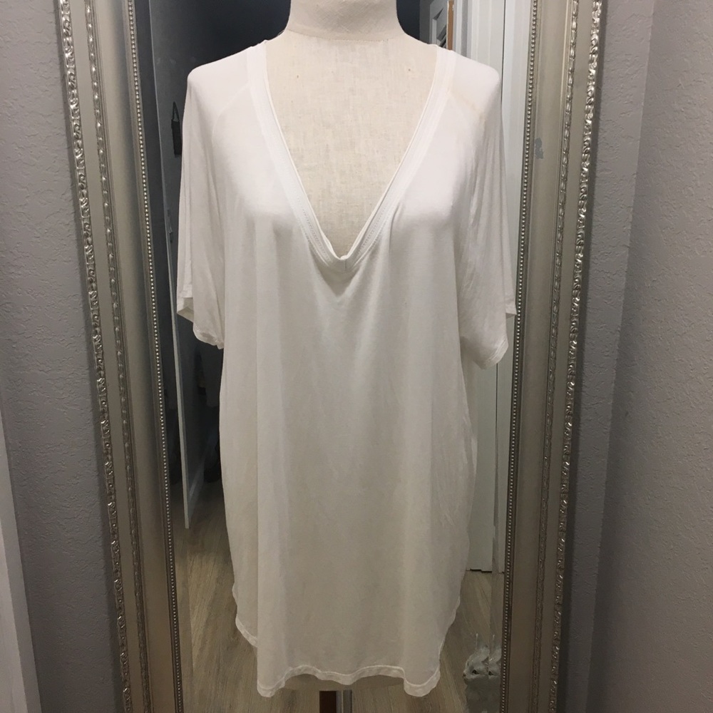 Urban Outfitters Deep V Woman's Shirt